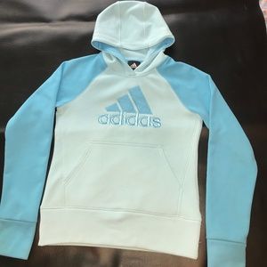 Adidas warm hooded sweat shirt Kids M (10-12)